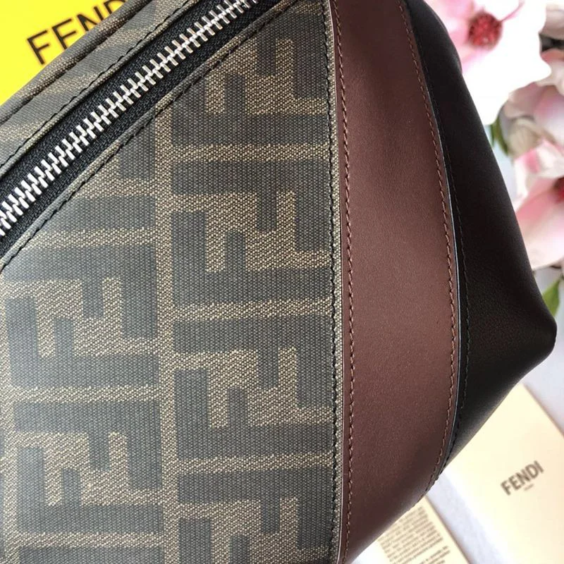 希少色フェンディ モノグラムベルトバッグ 偽物 fem72811