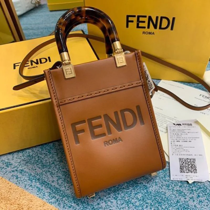 フェンディ レディース サンシャイン ショッパー コピー ミニバッグ fey30862