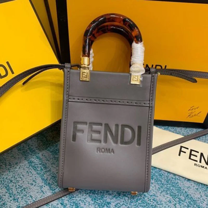 フェンディ レディース サンシャイン ショッパー コピー ミニバッグ fey30862