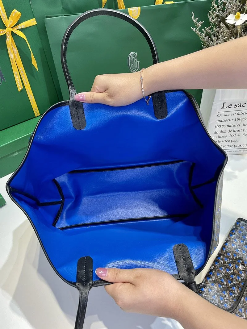 ブランドゴヤールサンルイ GM シルバー トートバッグ コピー Gou17892