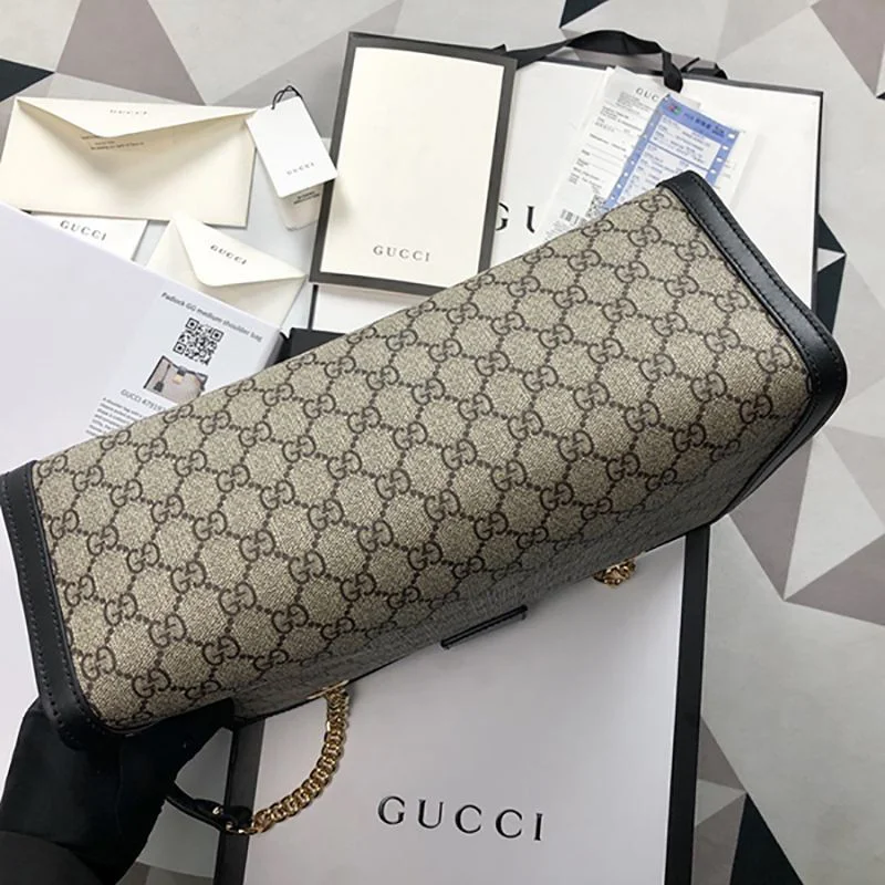 グッチ★パドロック GG ミディアム ショルダーバッグ 偽物 479197 KHNKG 9769