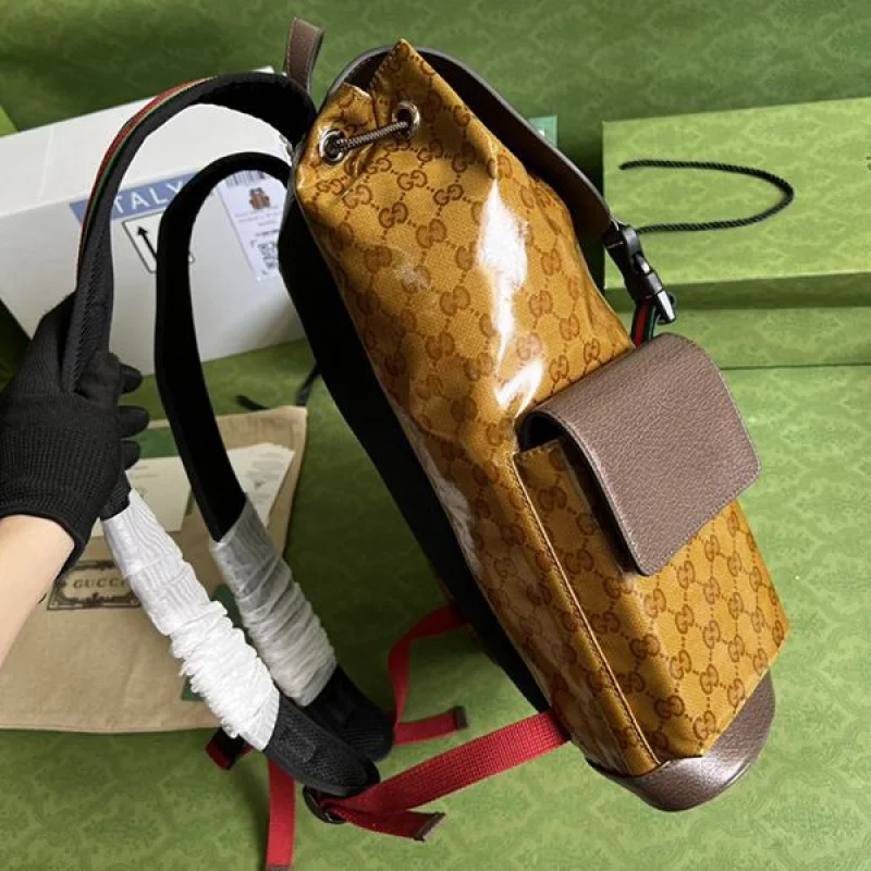 完売必至【コラボ】アディダス×グッチ 偽物 GG モノグラム バックパック 495563UVSHT7269
