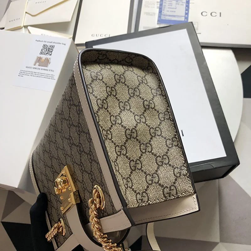 グッチ★パドロックGGスプリーム ショルダーバッグ偽物498156 KHNKG 9761