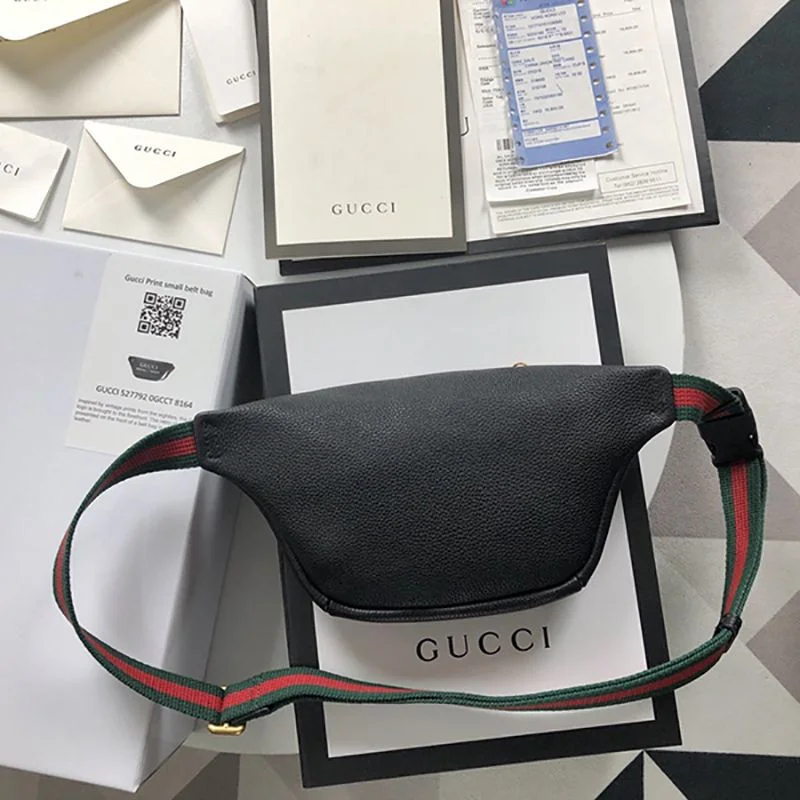 グッチ レトロ ロゴ レザー ベルトバッグ偽物 5277920 GCCT 8164