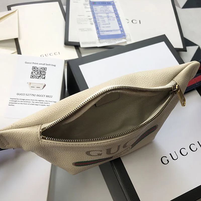 グッチ レトロ ロゴ レザー ベルトバッグコピー 5277920GCCT8822