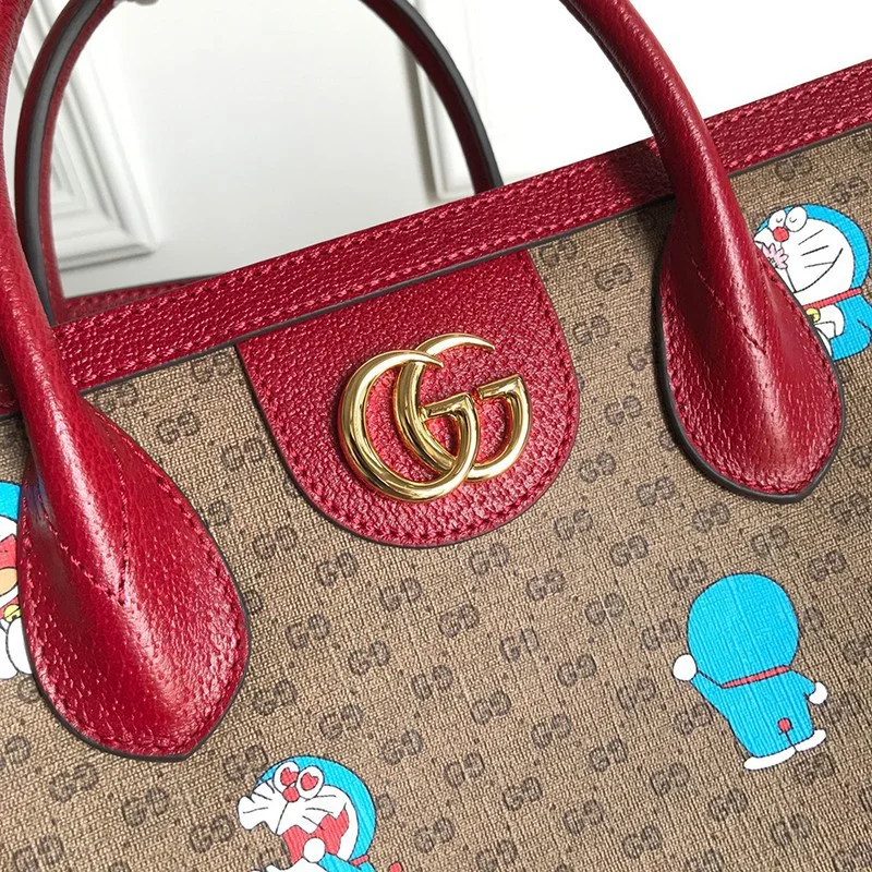 限定!コラボ★グッチ×ドラえもん トートバッグ偽物 653952 2TJAG 8580