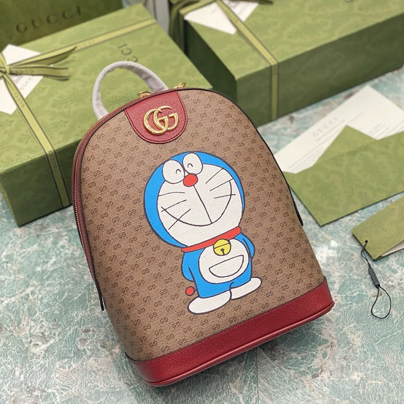 限定コラボ♪【ドラえもん x グッチ】スモール バックパックコピー☆647816 2VOAG 8595