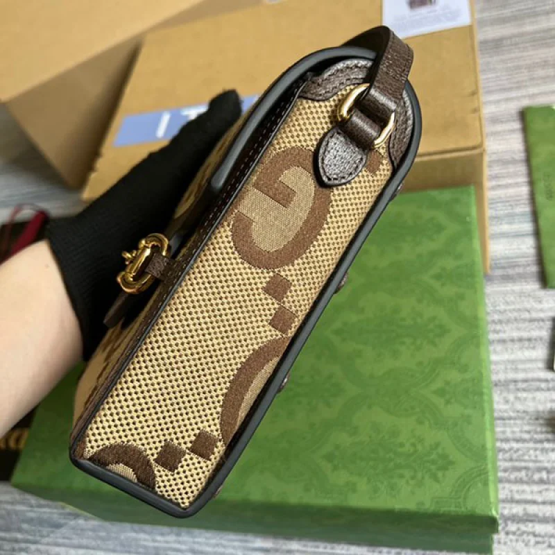 大人気!すぐ届く!【グッチ スーパーコピー】ジャンボGG スマホバッグ ユニセックス gue19432