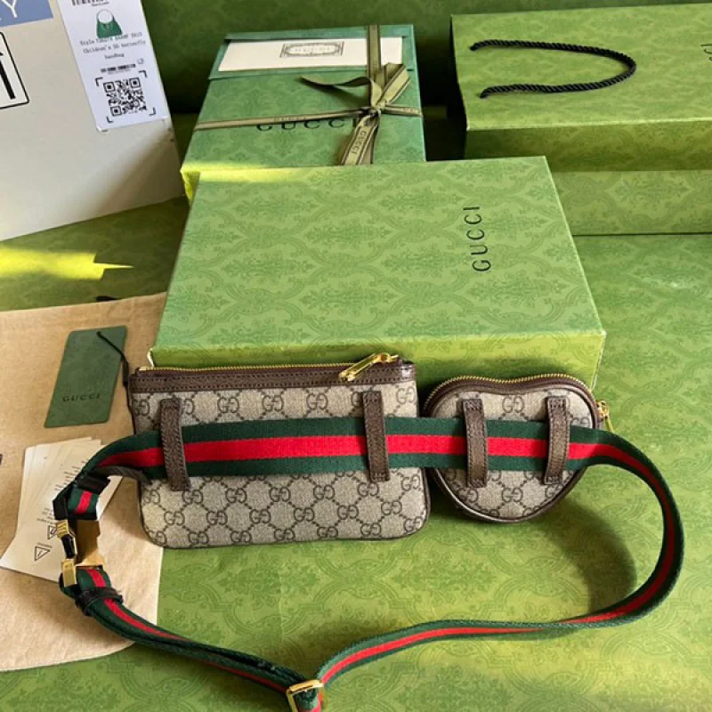 グッチ コピー GG Monogram キャンバス ベルトバッグ gum39904