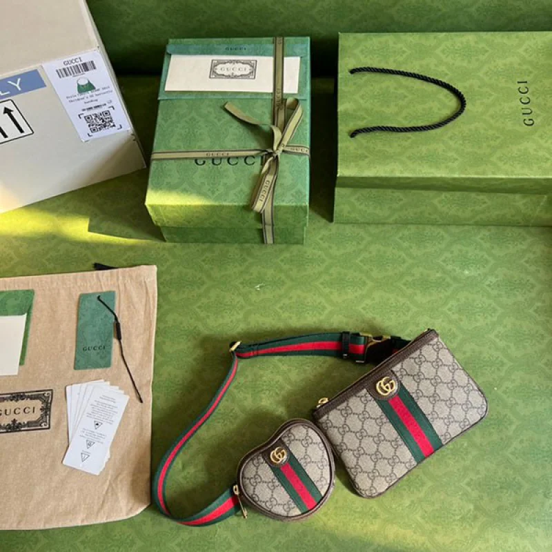 グッチ コピー GG Monogram キャンバス ベルトバッグ gum39904