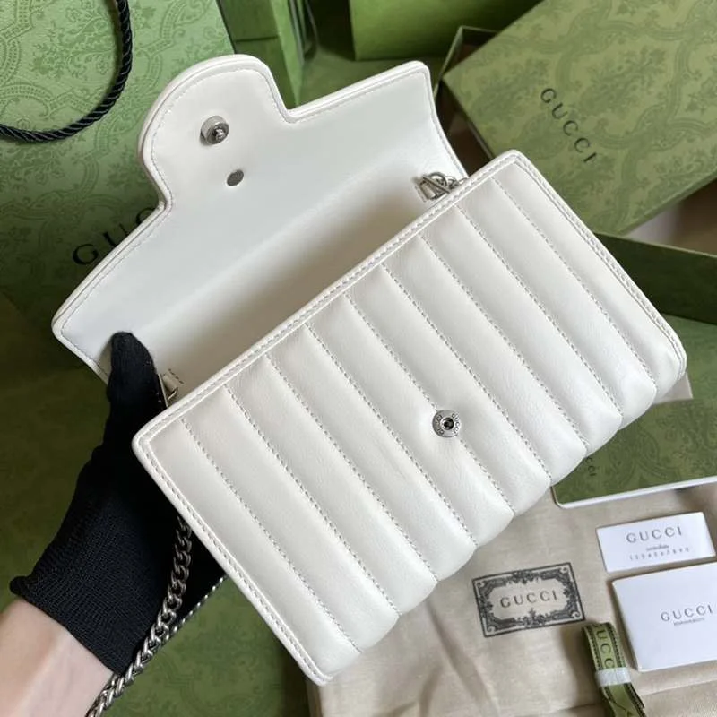 希少色グッチ コピー GGマーモントマテラセミニバッグ gun37898