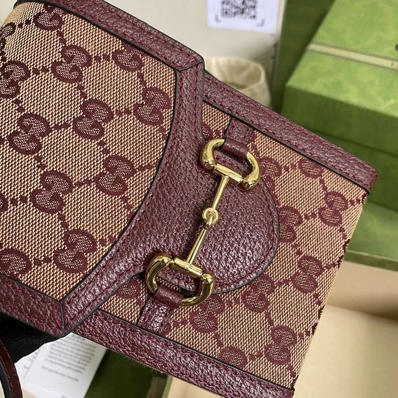 《大人気》〔グッチ ホースビット 1955 偽物〕ミニバッグ guo16960