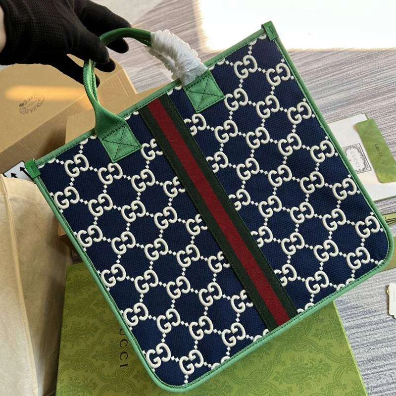 最安値挑戦グッチ 大人もOK！チルドレンズ GG コピー トートバッグ♪605831 H0GA0 4974 gup56755