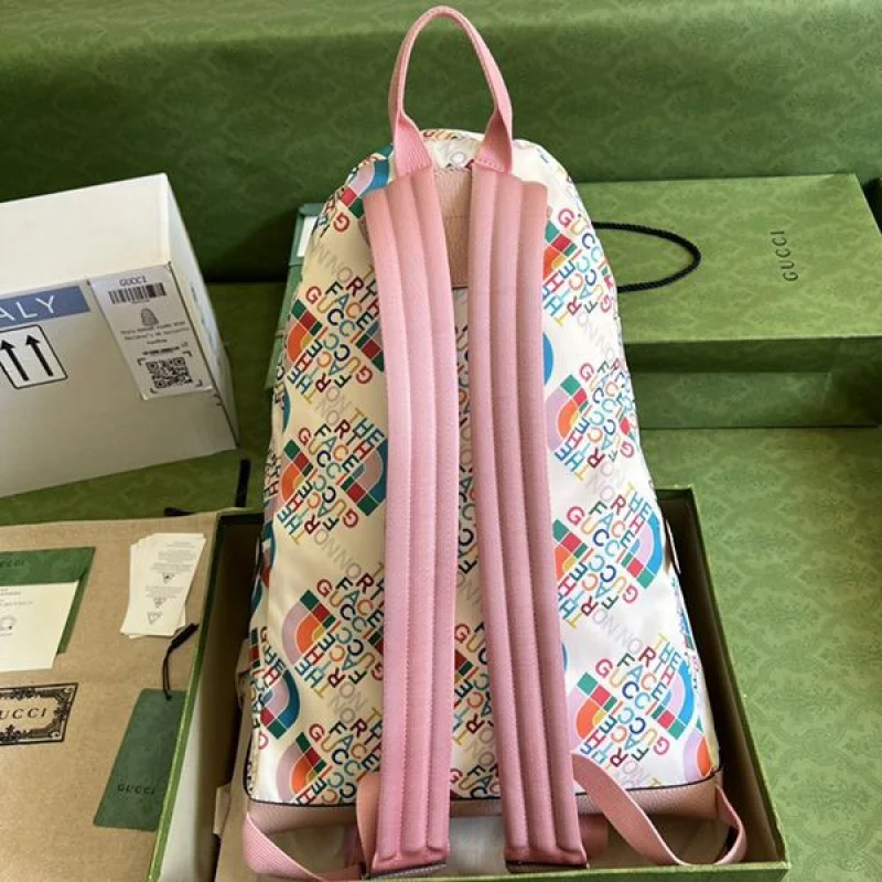 ★日本!!人気!ノースフェイスxグッチ バックパック 偽物 ロゴデザイン gup58598
