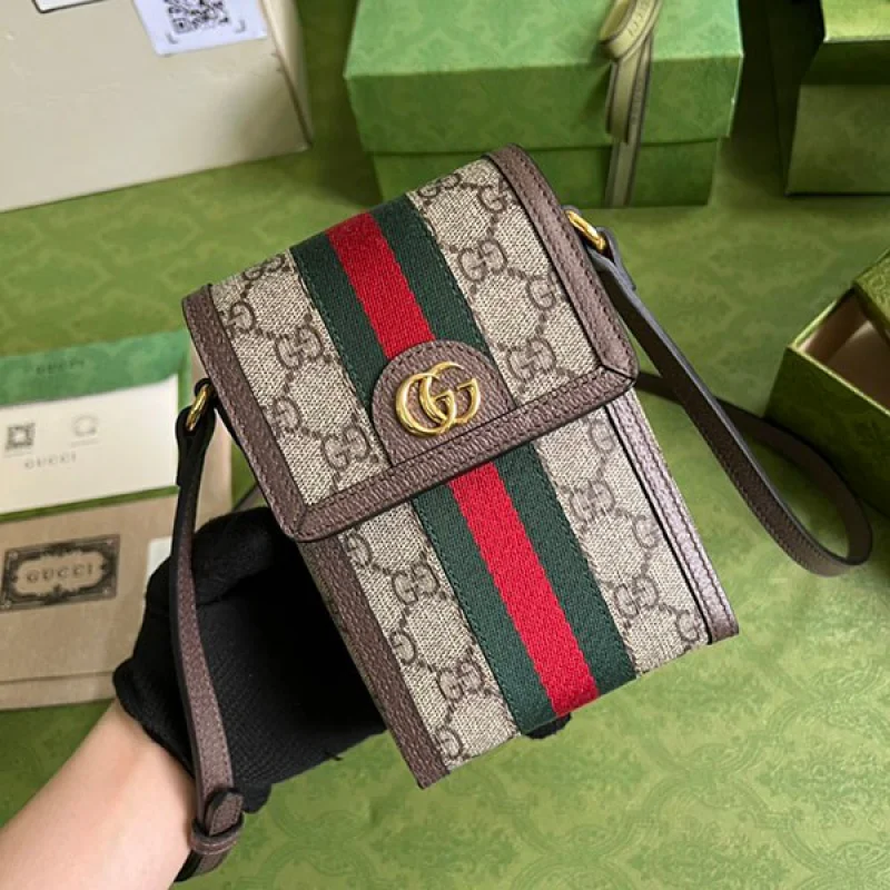 激安価格!最新グッチ GG ミニショルダーバッグ コピー オフィディア guq56771