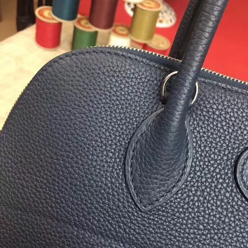 日本未入荷 エルメス ボリード31 偽物 エトープ シルバー金具 era02392