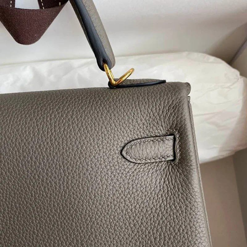 稀少 エルメス ケリー コピー 25cm 内縫い タッチ ゴールド金具 era81165
