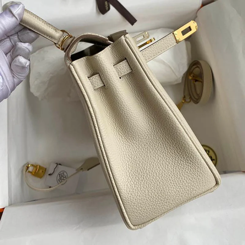 エルメス ケリー 偽物 25cm 内縫い タッチ ゴールド金具 erc22298