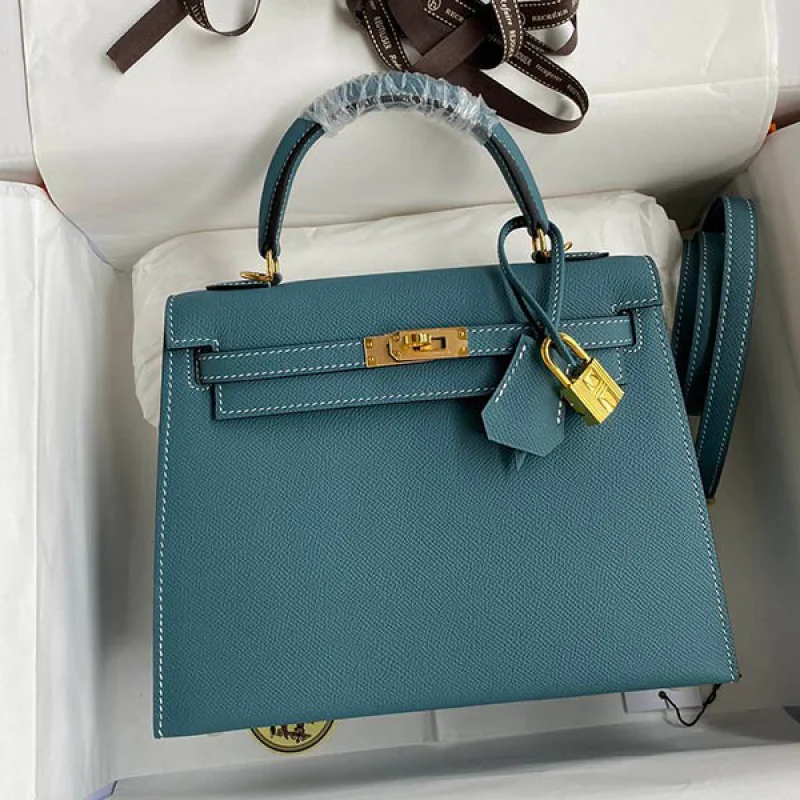 エルメス 偽物 ケリー 25cm 外縫い エプソン ゴールド金具 eru38999