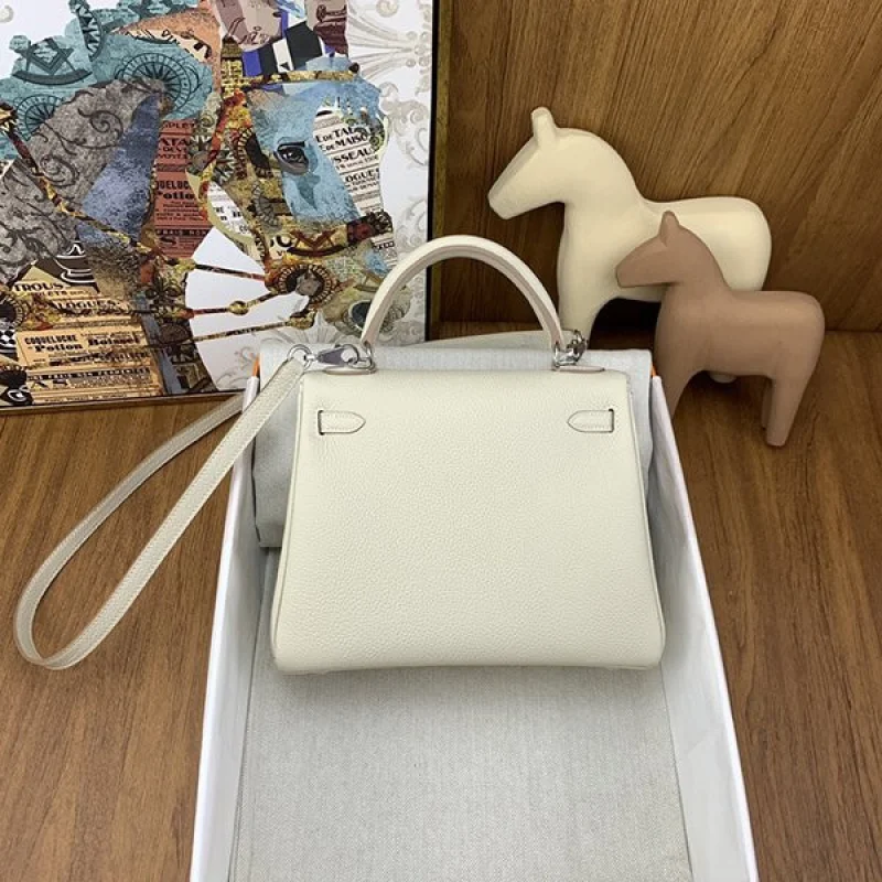 新色☆希少 エルメス ケリー 25 偽物 シルバー金具 ere04375
