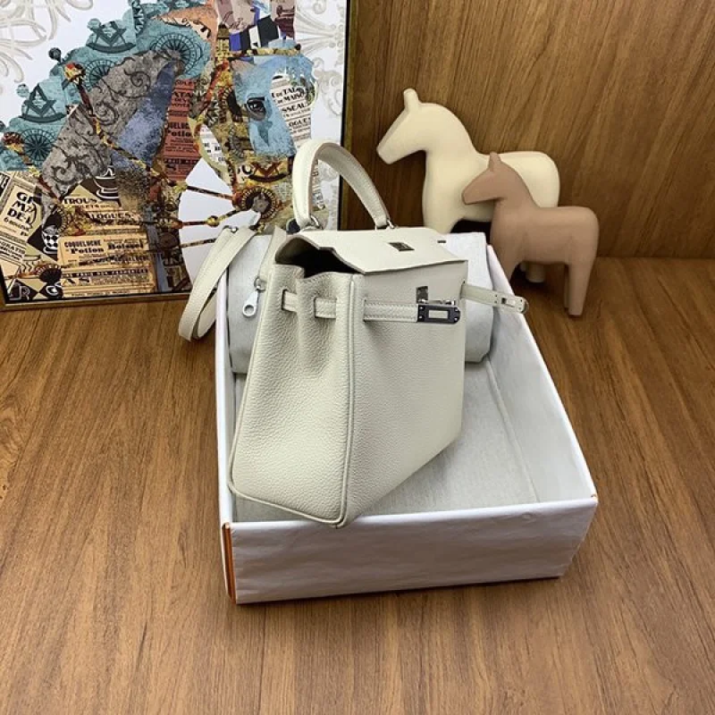 新色☆希少 エルメス ケリー 25 偽物 シルバー金具 ere04375