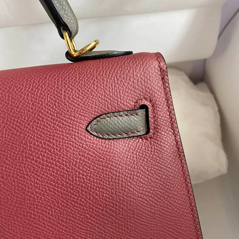 エルメス 偽物 ケリー 25cm 外縫い エプソン ゴールド金具 eri22679