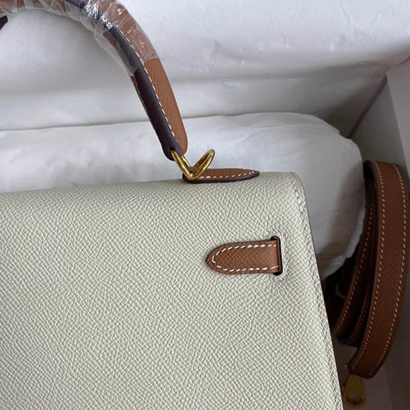 ★日本!!人気!エルメス コピー ケリー 25cm 外縫い エプソン ゴールド金具 erk42383