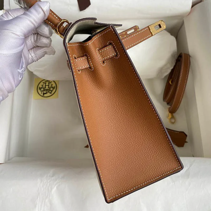★日本!!人気!エルメス コピー ケリー 25cm 外縫い エプソン ゴールド金具 erk42383