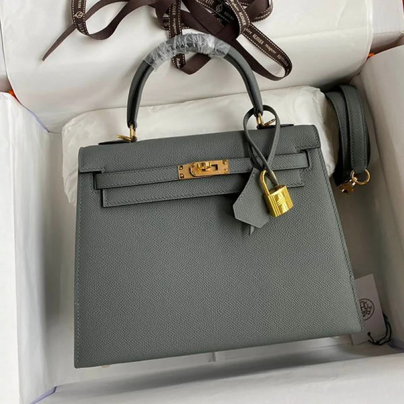 売上総額1位!エルメス ケリー コピー 25cm 外縫い エプソン ゴールド金具 ero06996
