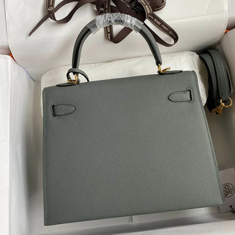 売上総額1位!エルメス ケリー コピー 25cm 外縫い エプソン ゴールド金具 ero06996