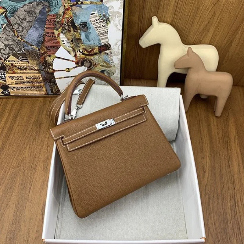 注目度抜群！エルメス ケリー 25 偽物 シルバー金具 erm56046