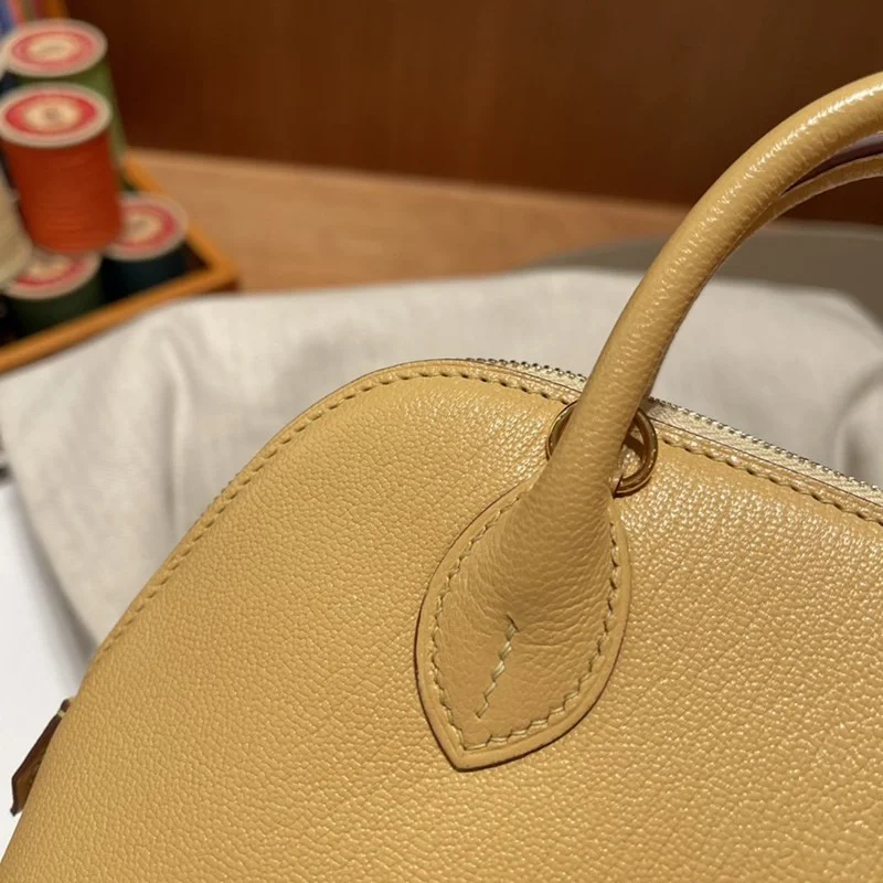 欲しい♡超限定♪ エルメス ボリード18 エトープ 偽物 ゴールド金具 ern83897