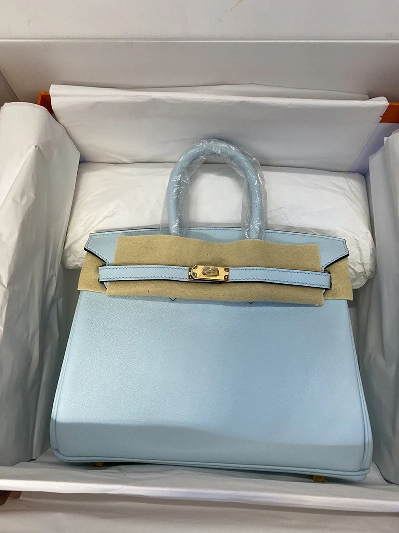 【関税込】エルメス 偽物 バーキン25 ローズゴールド金具 erp58989