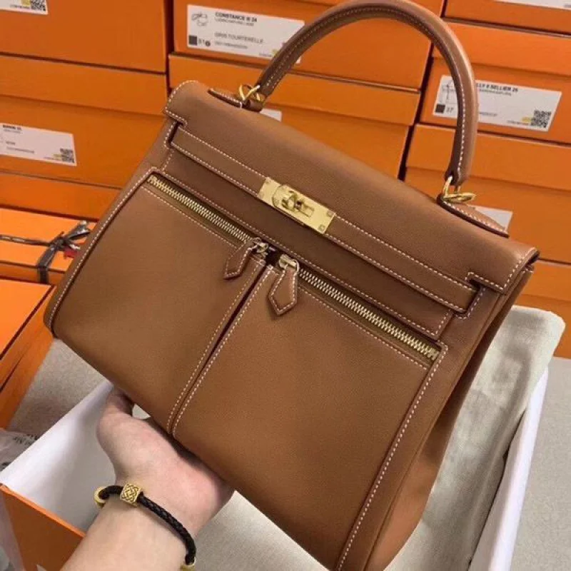 《大人気》エルメス 偽物 ケリー 32cm 内縫トゴ ゴールド金具 erq81099