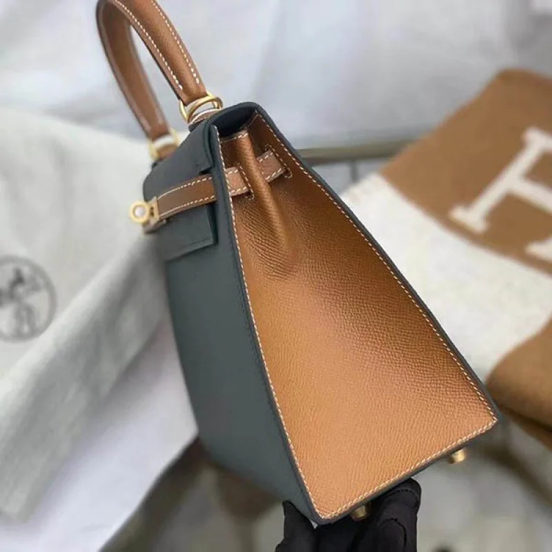 エルメス 偽物 ケリー 25cm 外縫い エプソン ゴールド金具 erq82475