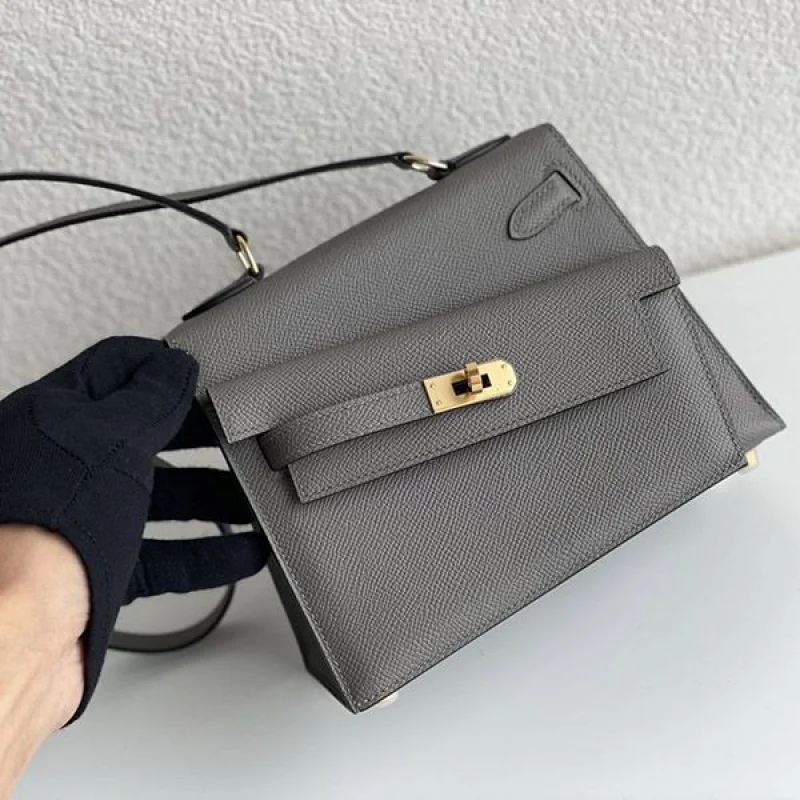 超希少!エルメス 偽物 ケリー20 外縫い エプソン バッグ ers00600