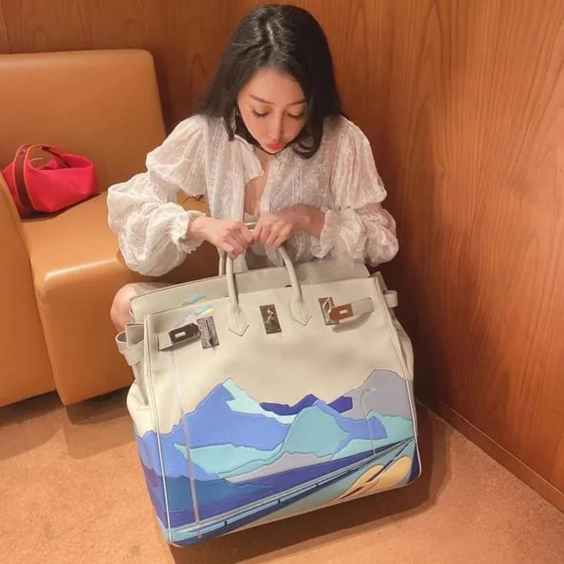 目を惹くカラー★エルメス オータクロア コピー 50cm エンドレスロード トゴ×スイフト ert09396