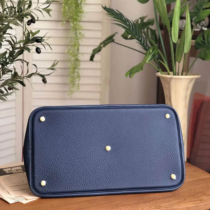 1点限り!エルメス ボリード シャーク コピー 45cm ブルーニュイ ert71674