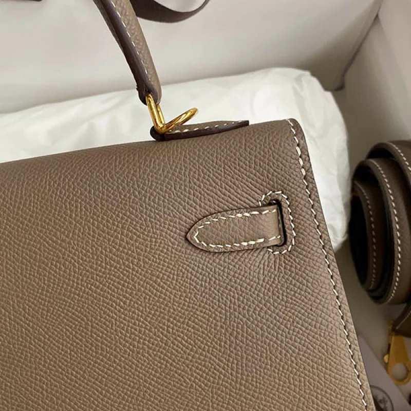 エルメス ケリー コピー 25cm 外縫い エプソン ゴールド金具 eru69745