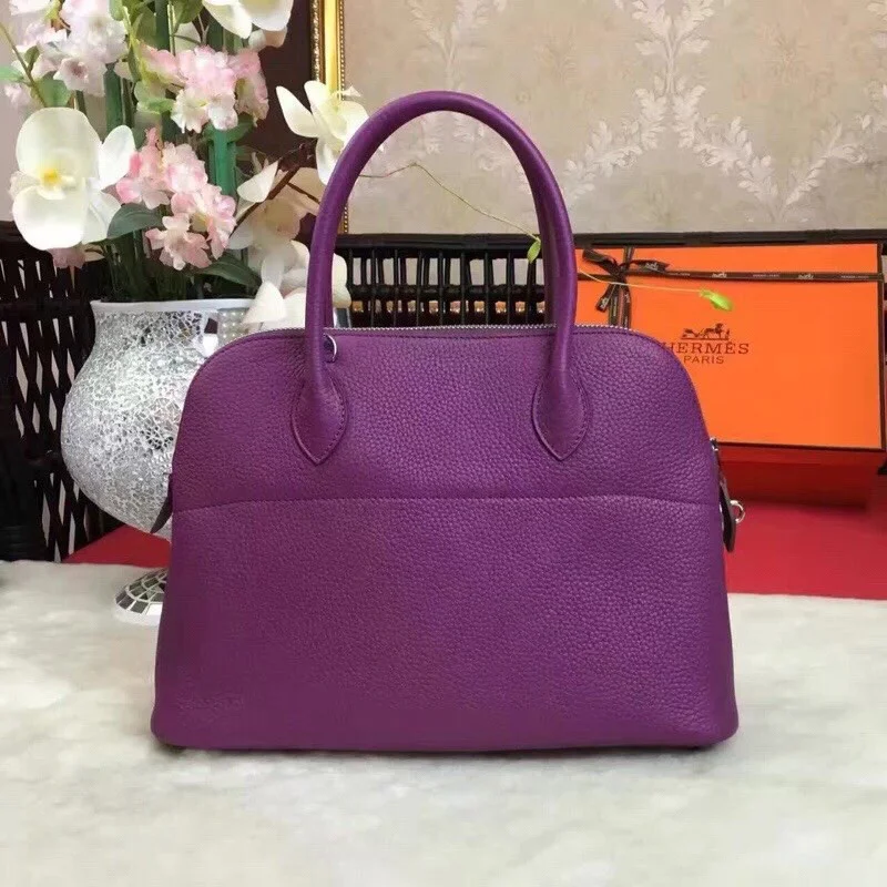 日本未入荷 エルメス ボリード31 偽物 エトープ シルバー金具 era02392
