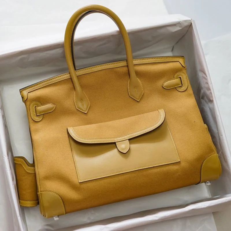 セール新作エルメス バーキン カーゴ コピー35cm トワルアッシュ×スイフト ery70465