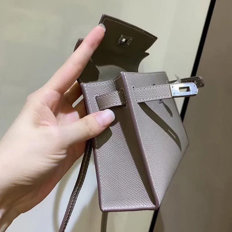 エルメス ケリーミニ2 カザック エプソンコピー シルバー金具 he19012
