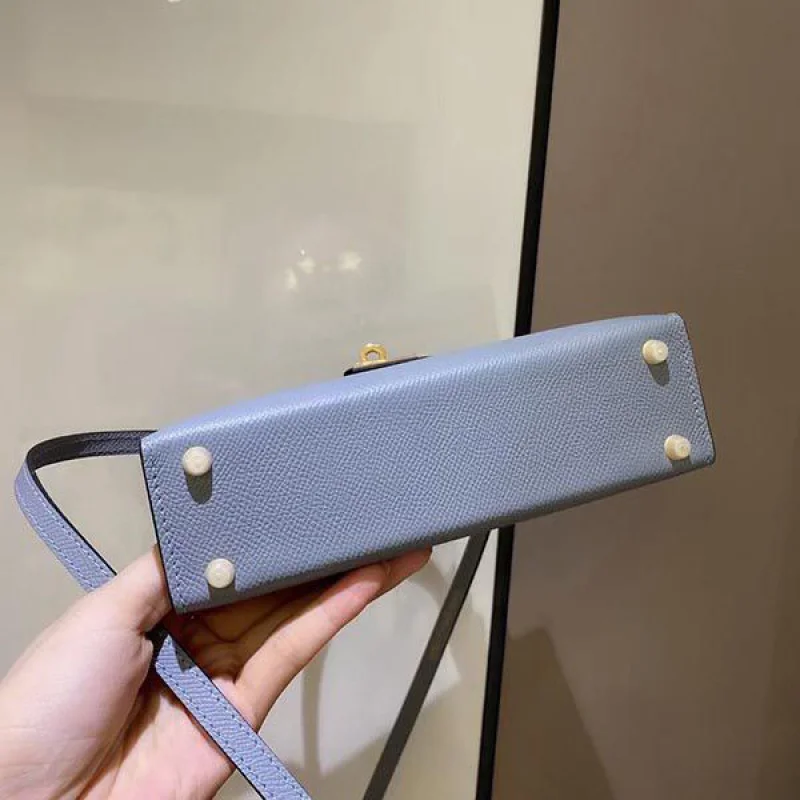 エルメス ケリーミニ2 カザック エプソン 偽物 シルバー金具 he19013