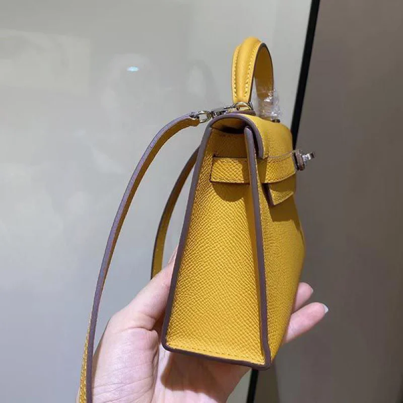 エルメス ケリーミニ2 カザック エプソン コピー シルバー金具 he19014