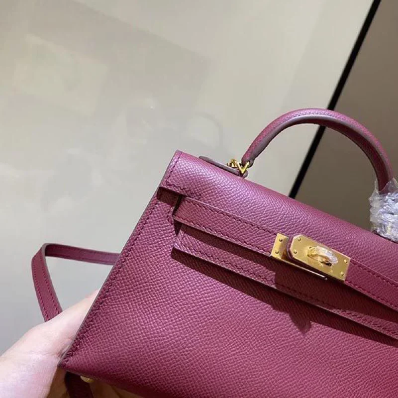 エルメス ケリーミニ2 カザック 偽物 エプソン シルバー金具he19018