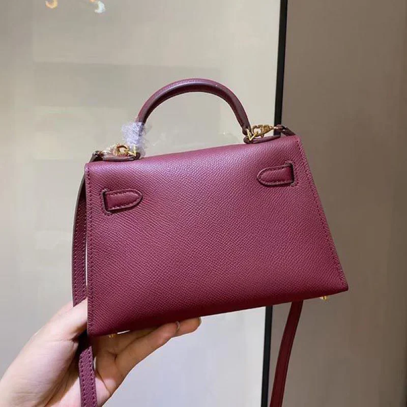 エルメス ケリーミニ2 カザック 偽物 エプソン シルバー金具he19018