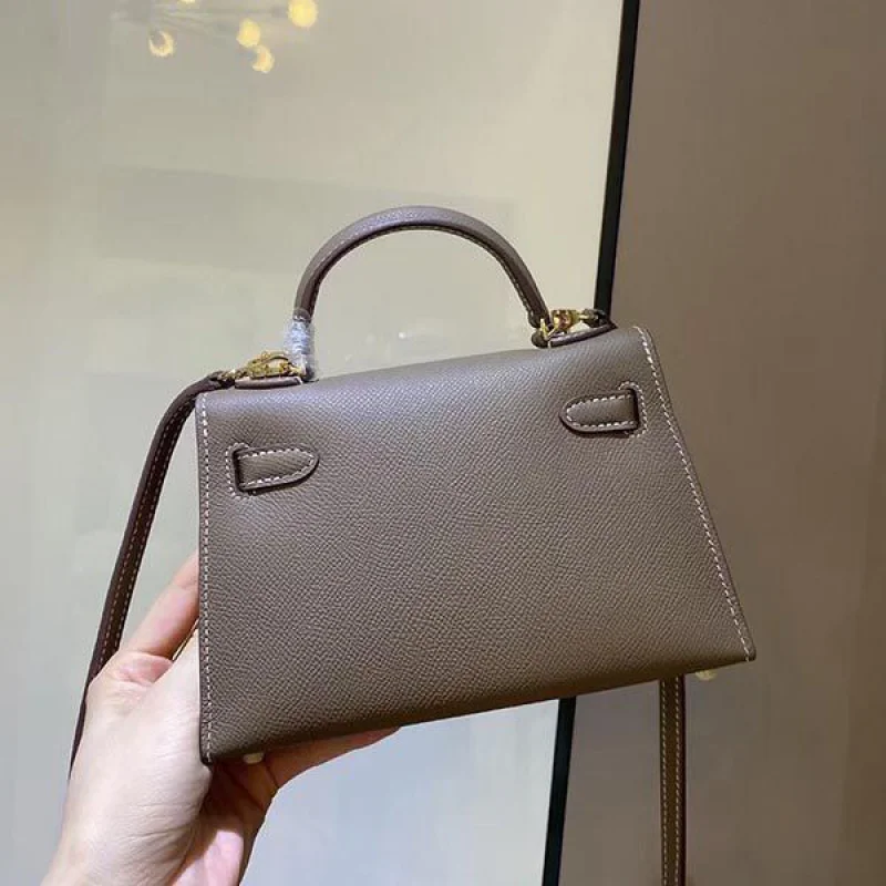 エルメス ケリーミニ2 カザック偽物 エプソン シルバー金具he1906