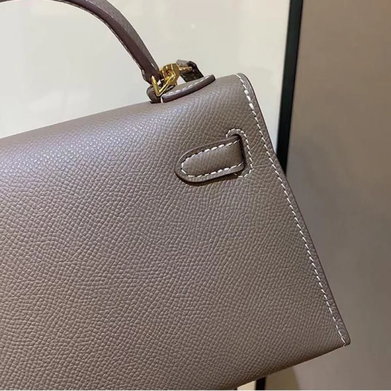 エルメス ケリーミニ2 カザック偽物 エプソン シルバー金具he1906