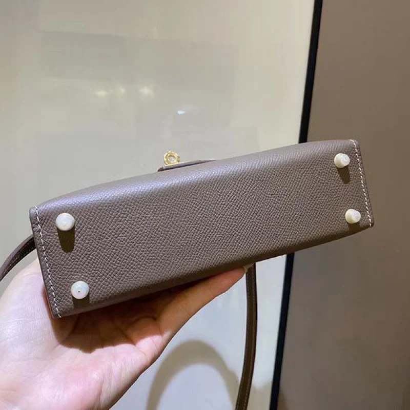 エルメス ケリーミニ2 カザック偽物 エプソン シルバー金具he1906