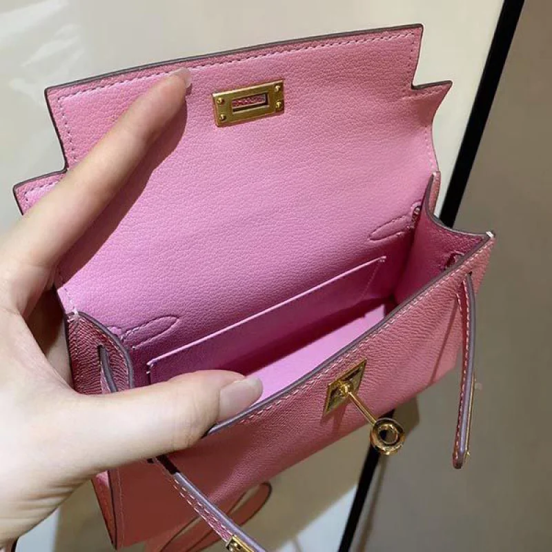 エルメス ケリーミニ2 カザック エプソンコピー シルバー金具 he1910